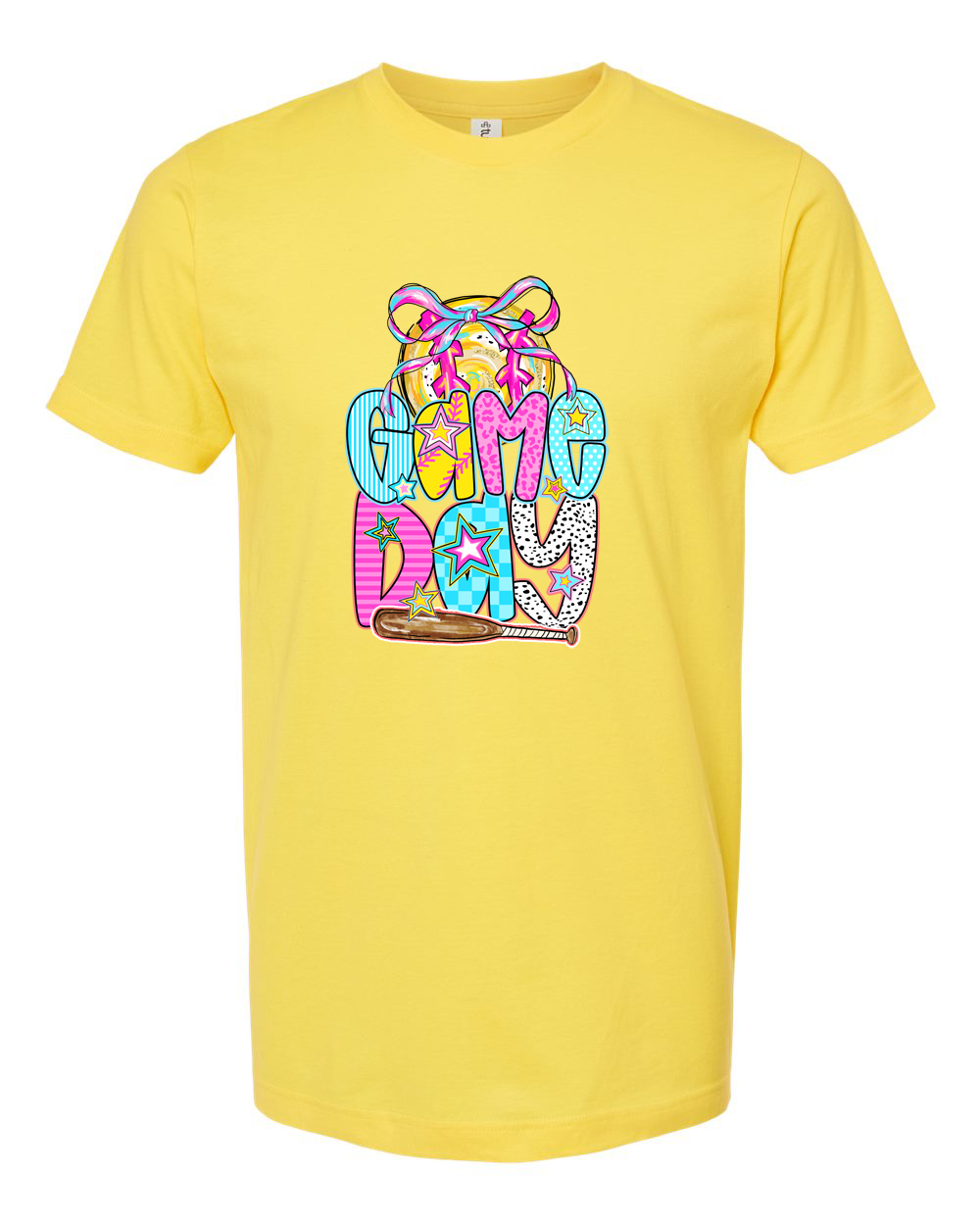 Game Day Glow Up Tee - Unisex Fine Jersey T-Shirt