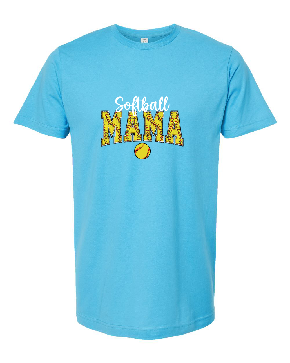 Softball Mama Bold Tee - Unisex Fine Jersey T-Shirt
