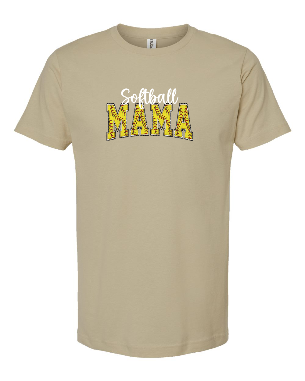 Game Day Grit: Softball Mama Tee - Unisex Fine Jersey T-Shirt