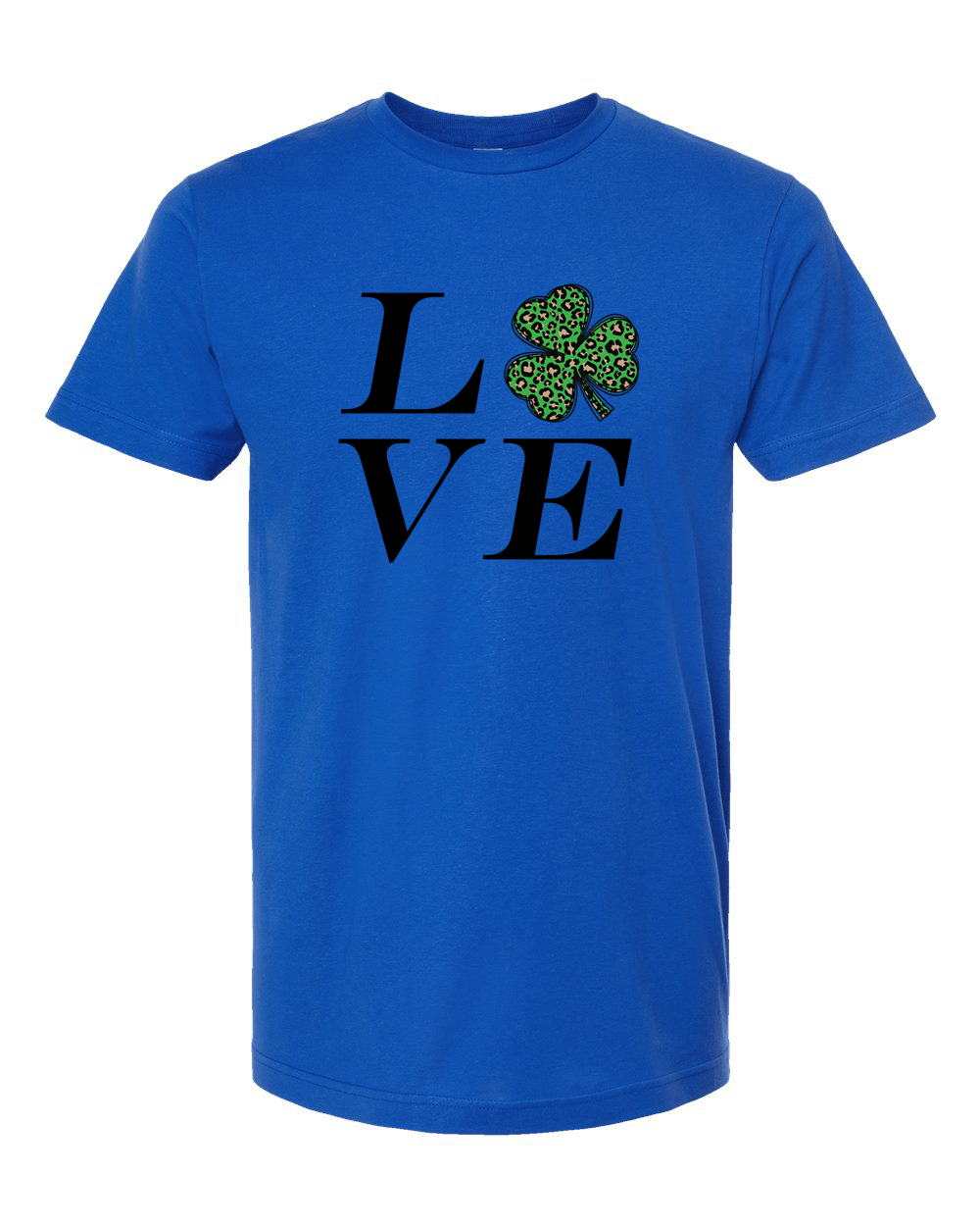 Leopard Shamrock Love