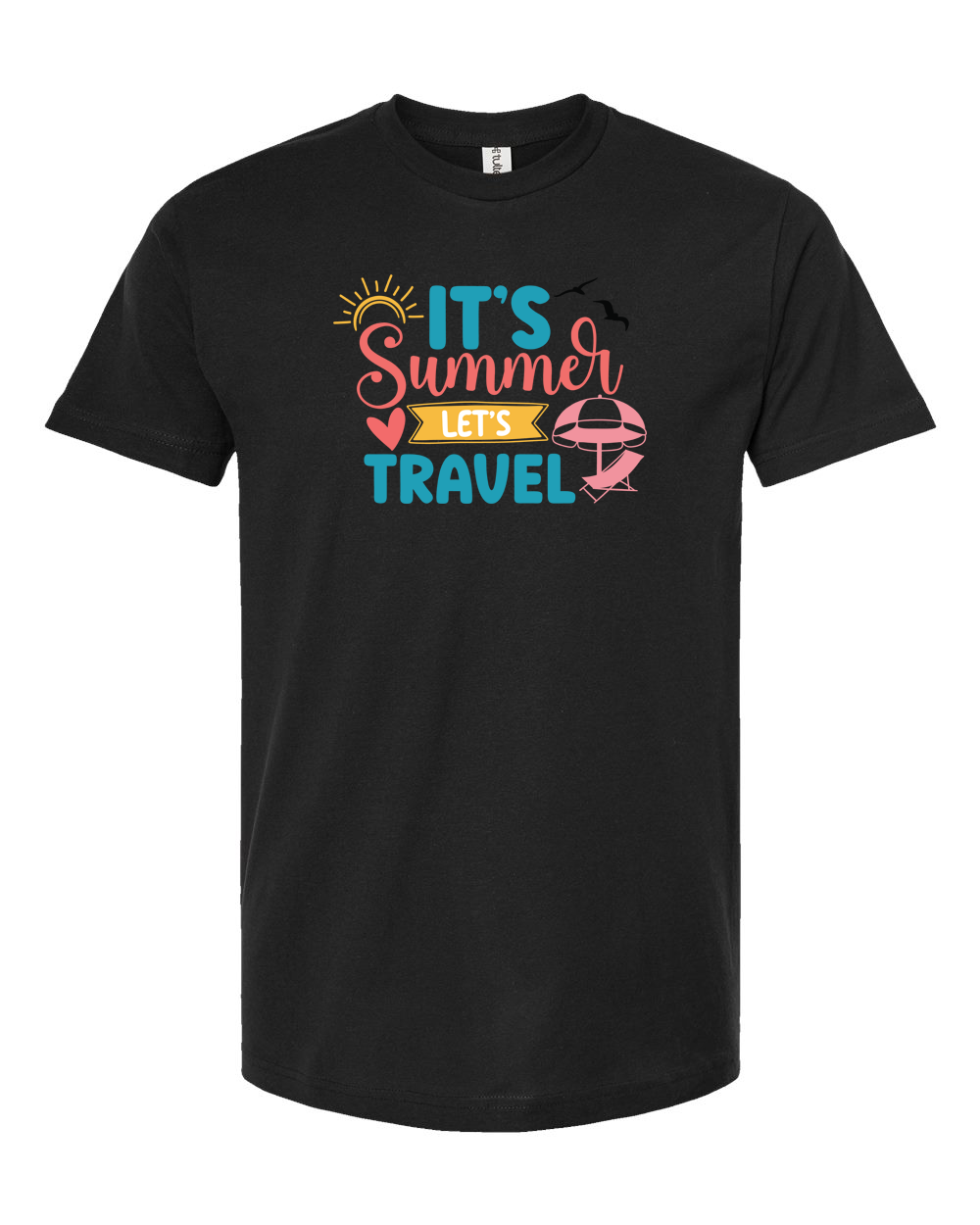 It’s Summer Let’s Travel Vacation Tee