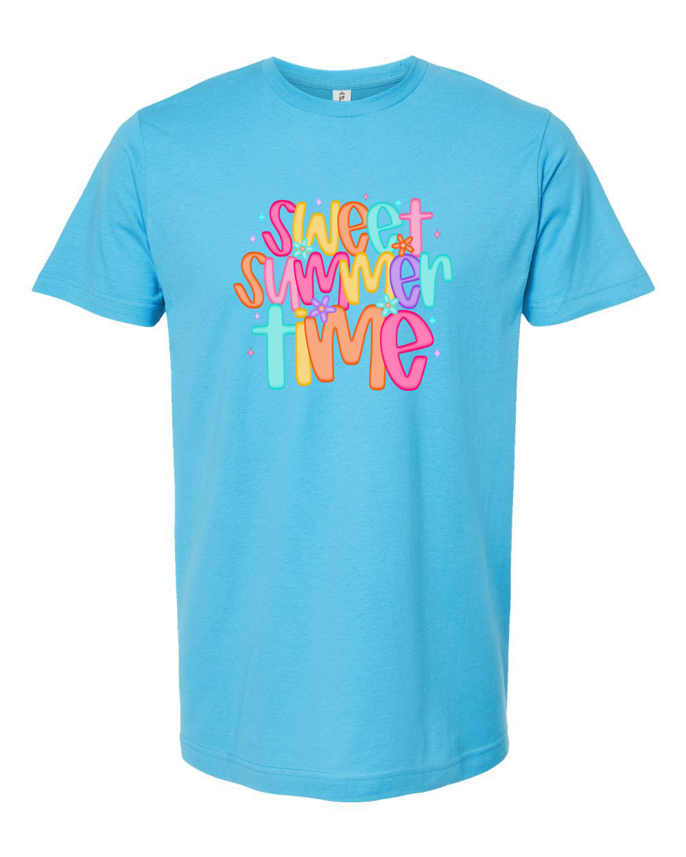 Sweet Summer Time Colorful Tee