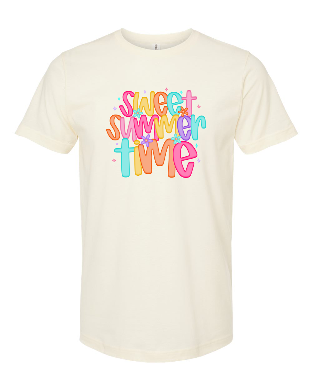 Sweet Summer Time Colorful Tee