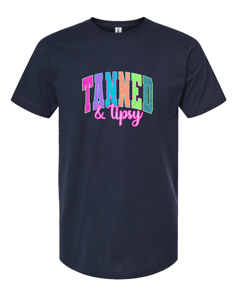 Tanned and Tipsy Summer Party Tee