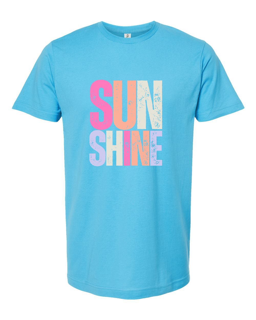 Sun Shine Stacked Retro Summer Tee