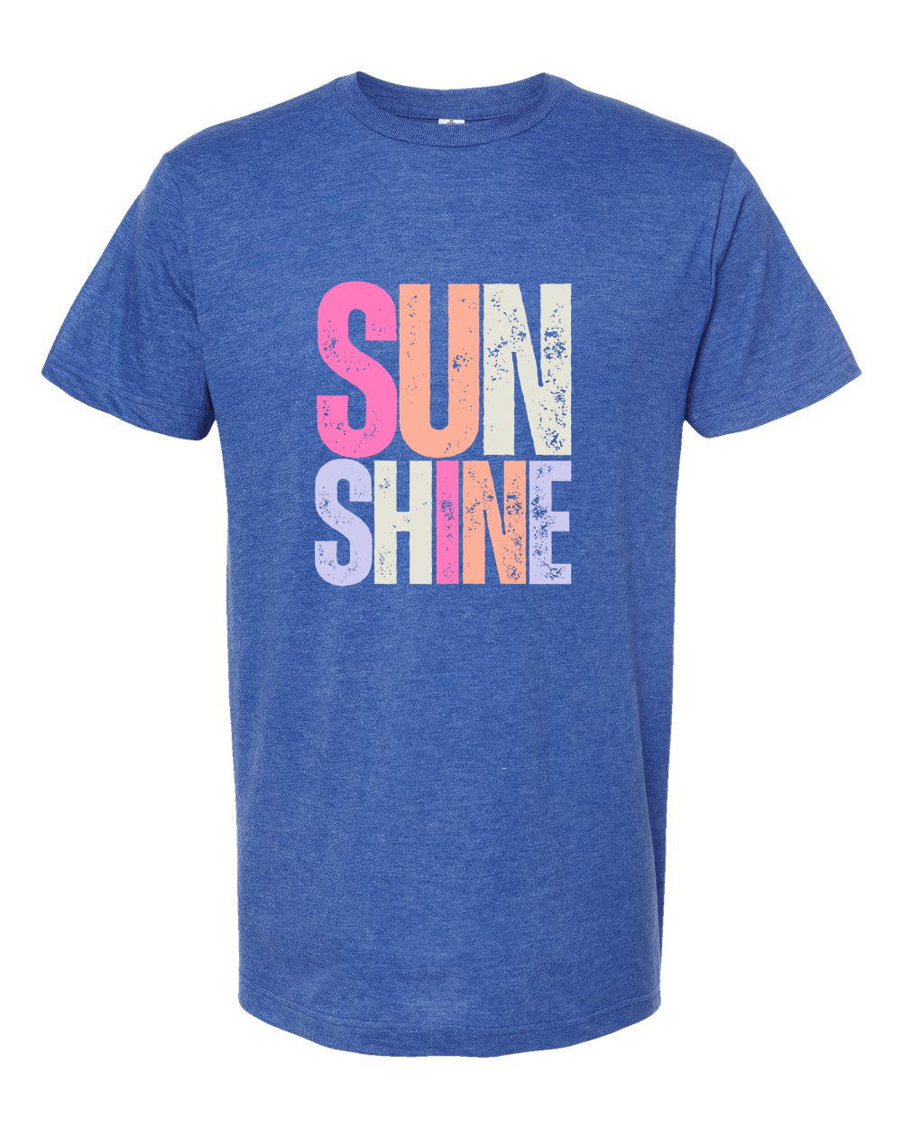 Sun Shine Stacked Retro Summer Tee