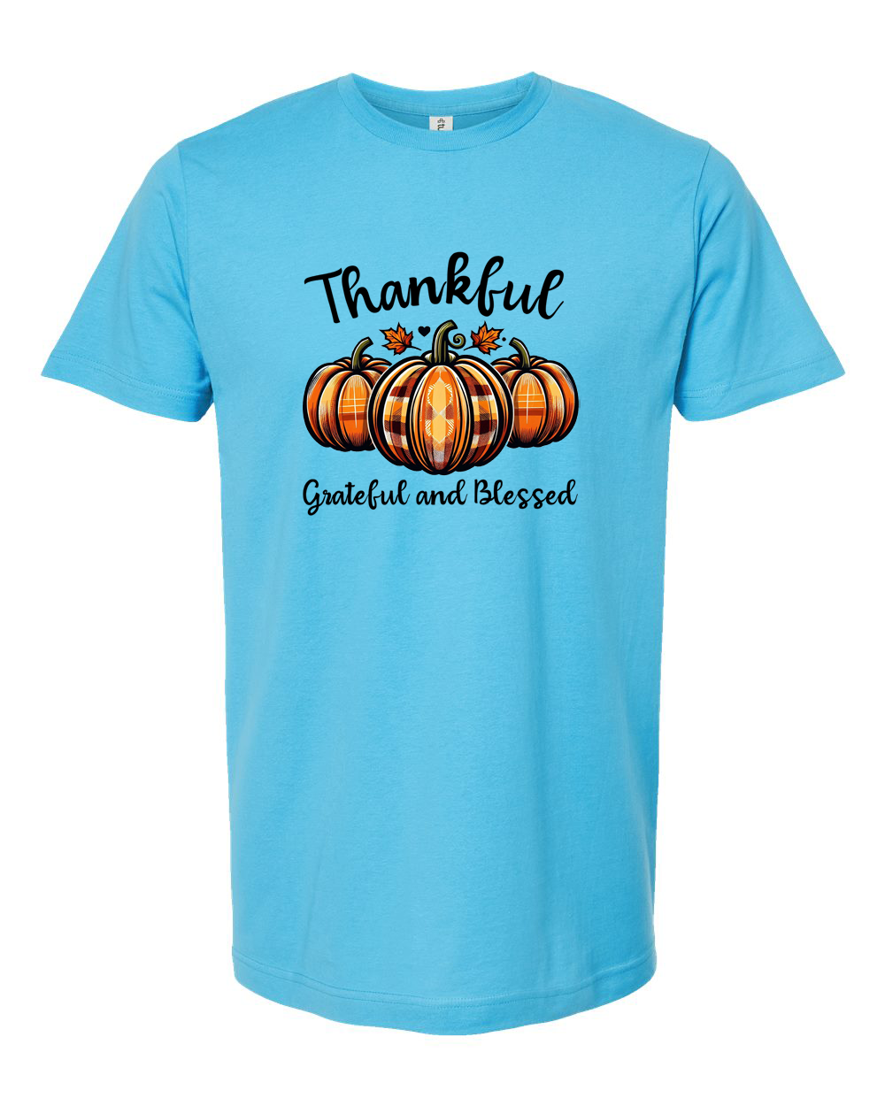 Buffalo Plaid Pumpkin Trio Fall T-Shirt