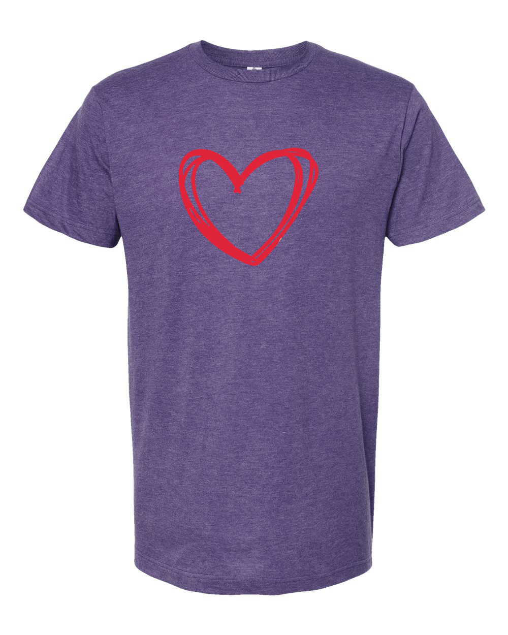 Pink Leopard Open Heart Valentine T-Shirt