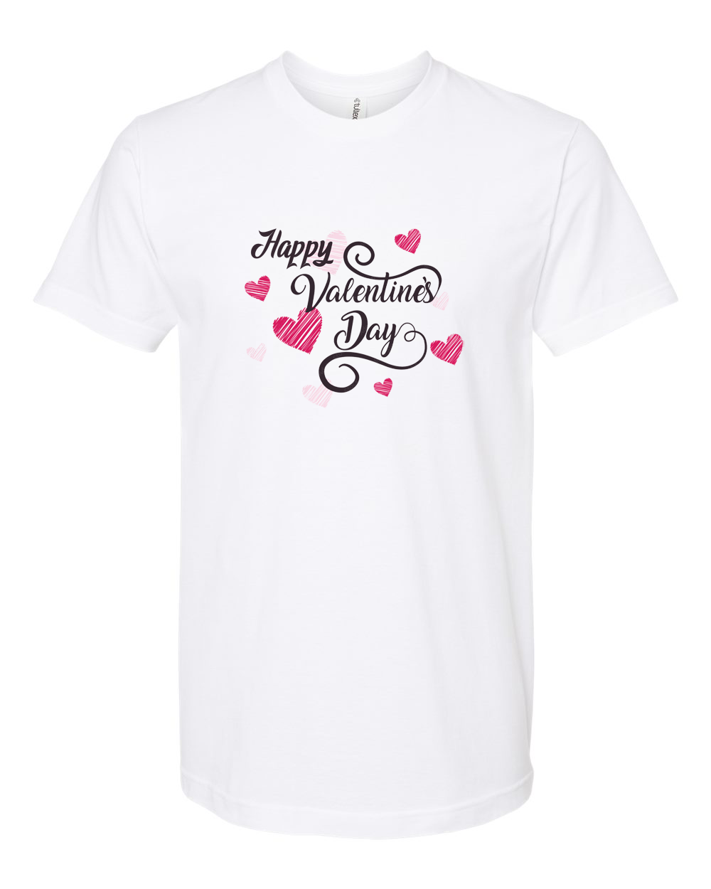 Glitter Heart Trio Graphic Tee