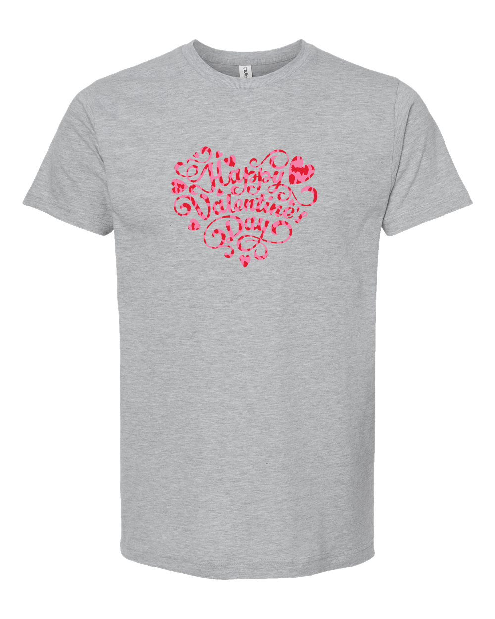 Happy Valentine's Day Camo Script Tee