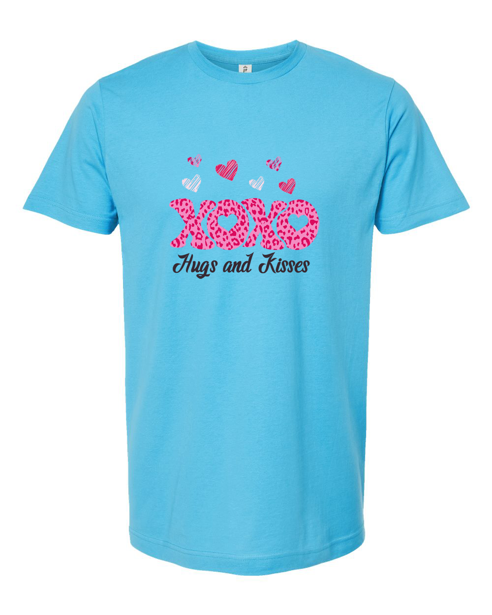 XOXO Hearts Pattern Graphic Tee