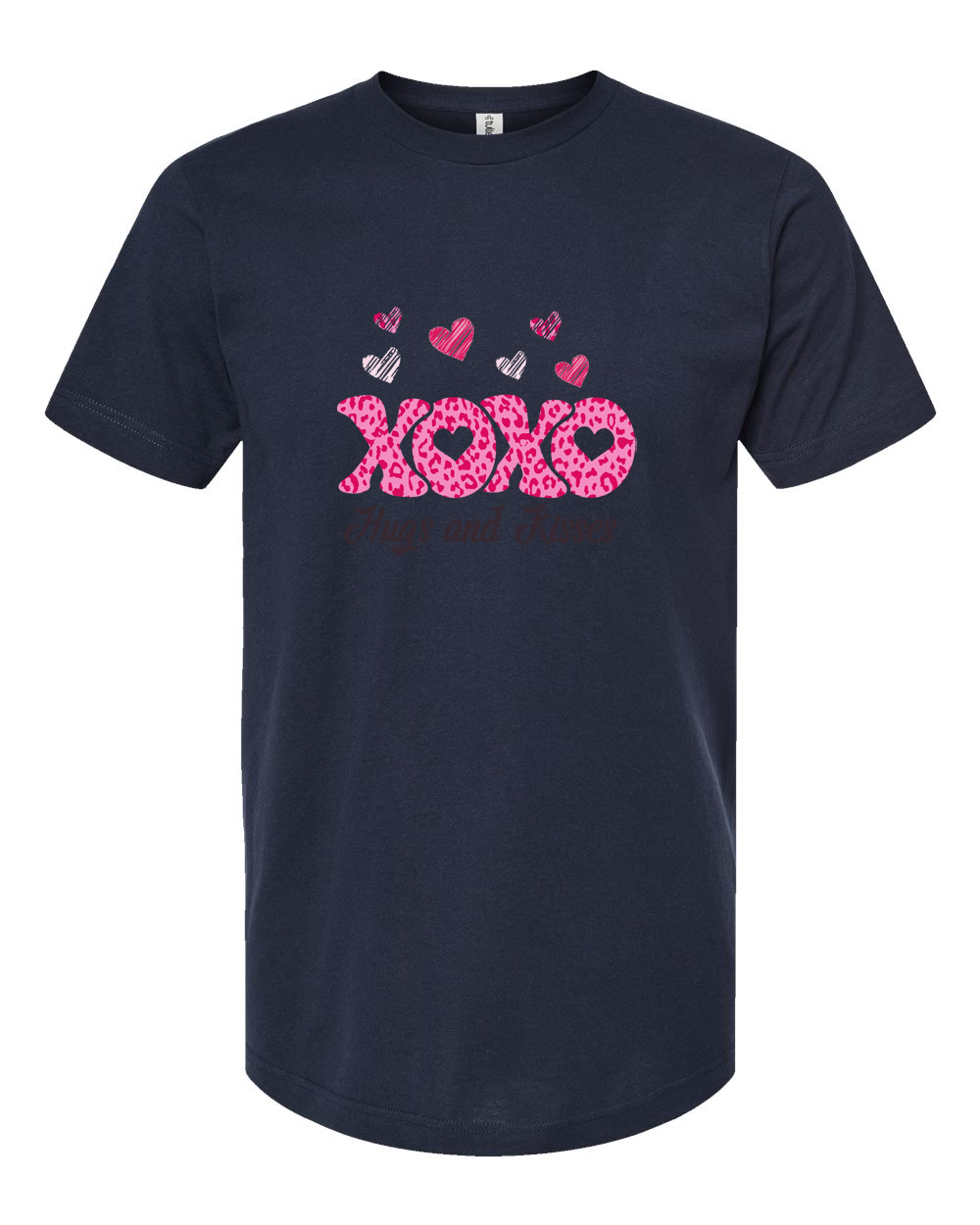 XOXO Hearts Pattern Graphic Tee